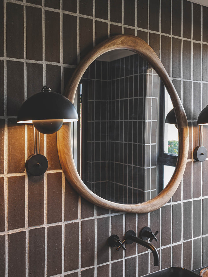 Arabella Mirror Small in Hazel