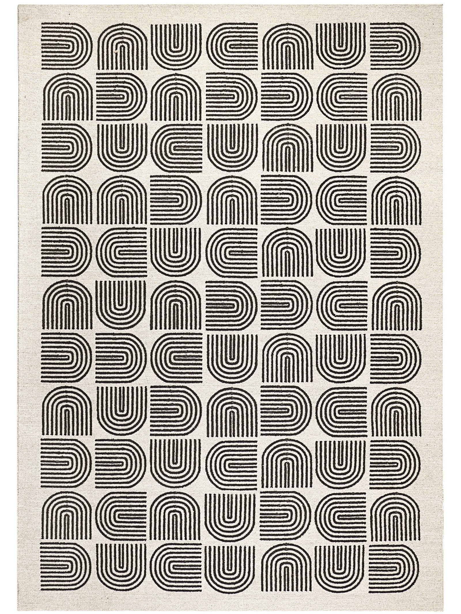 Arcade Rug in Domino - Hertex Haus - Hertex Haus