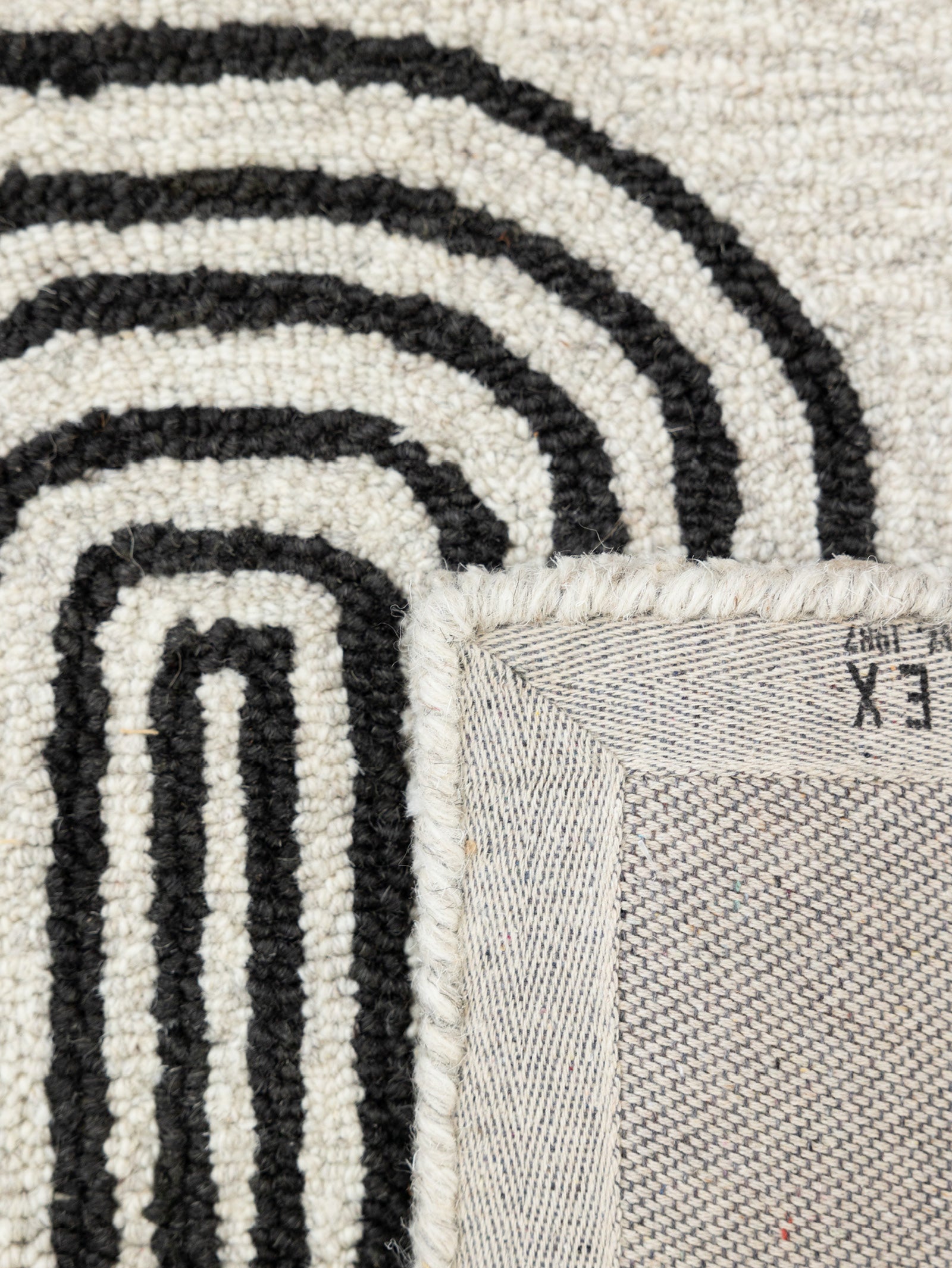 Arcade Rug in Domino - Hertex Haus - Hertex Haus