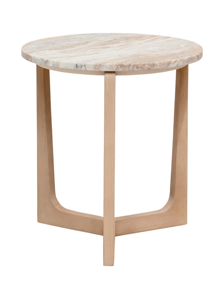 Ardent Oak Side Table in Pebble Beach