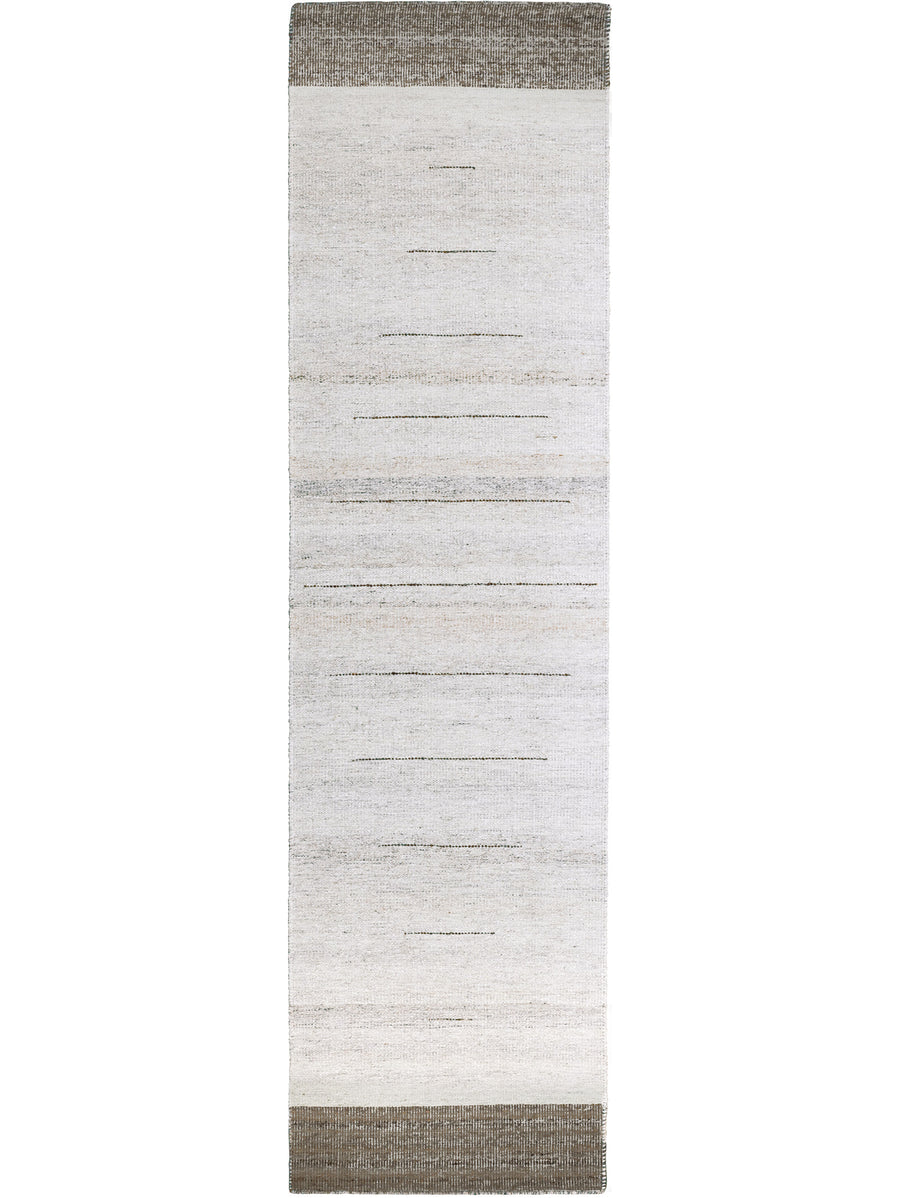 Rectangular runner rug with a gradient pattern 