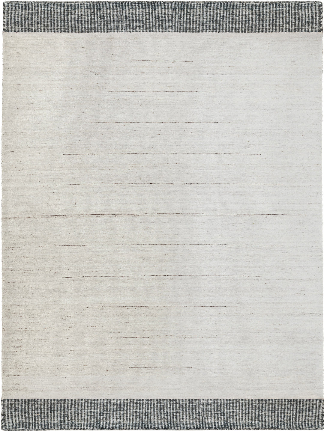 Textured area rug with a two-tone design 