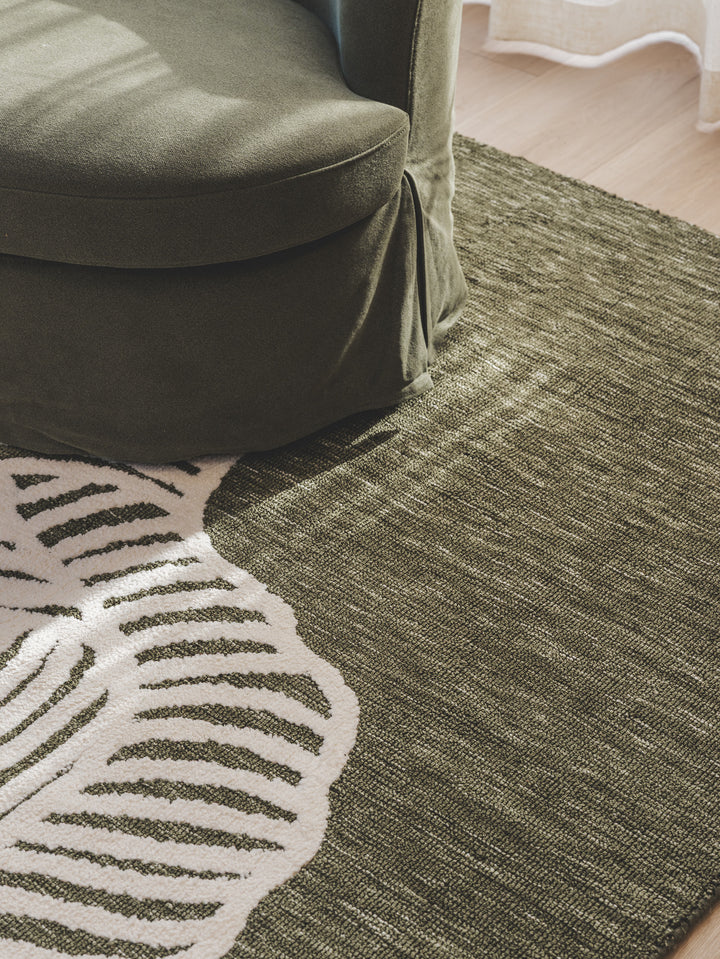 Aurelia Rug in Evergreen