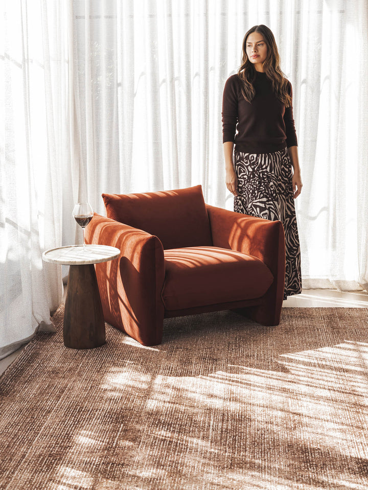 Awaken Rug in Copper Glow