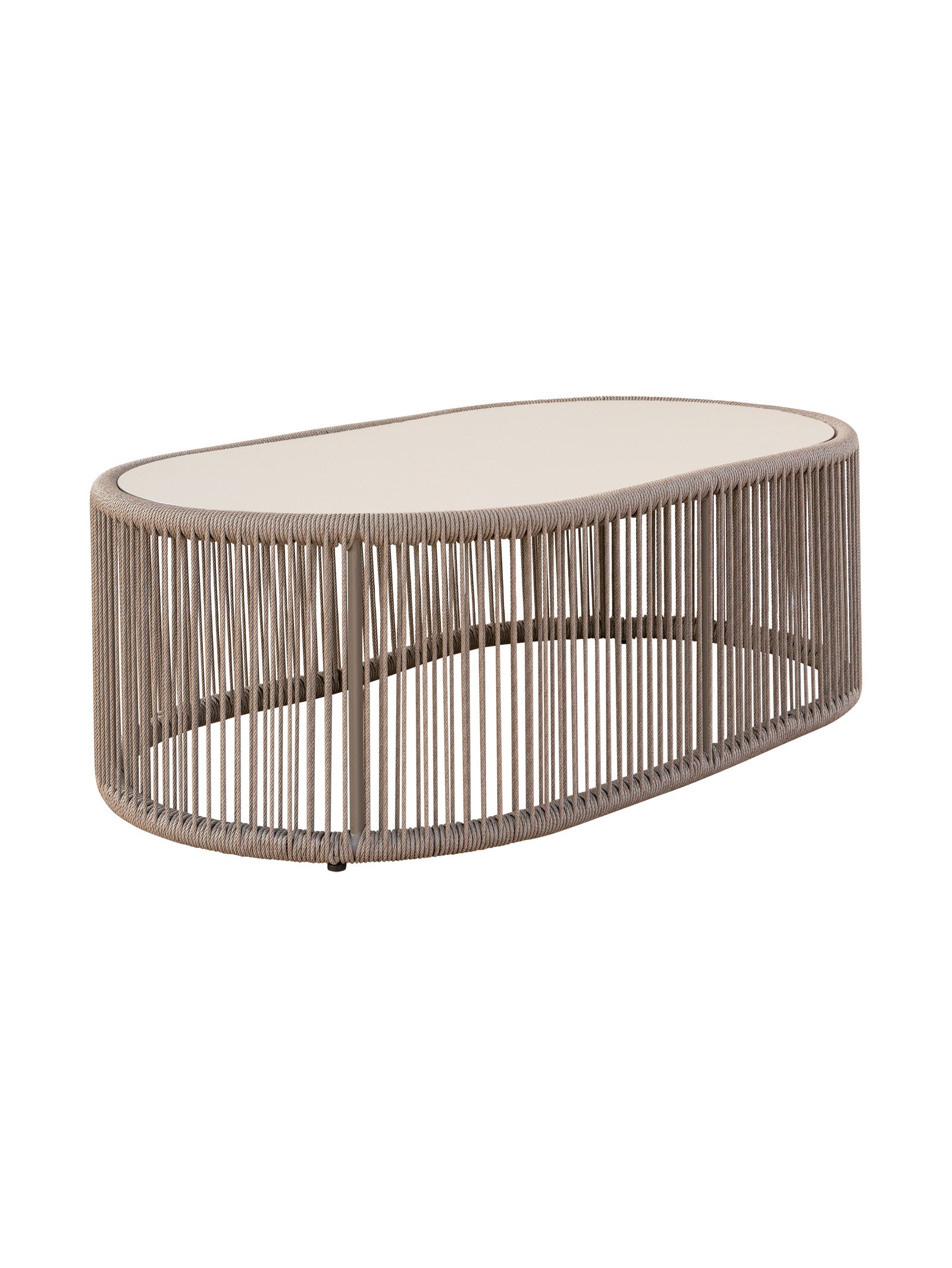 Bacalar Coffee Table in Shell- Hertex Haus - Hertex HAUS