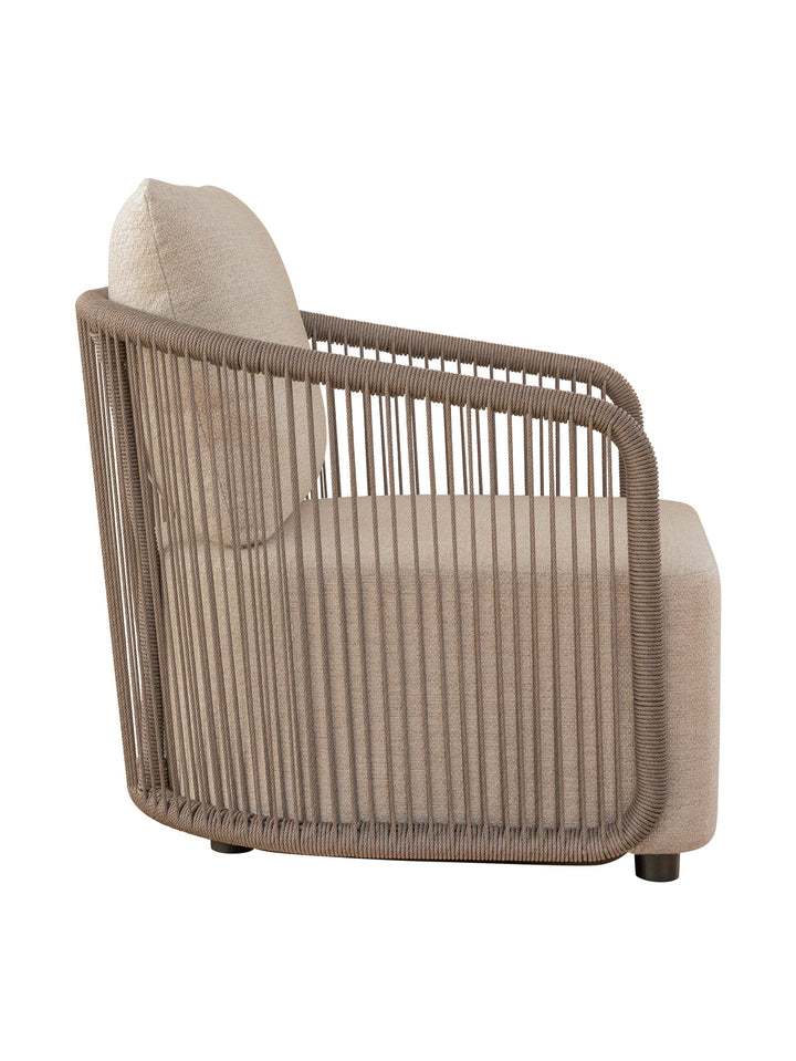 Bacalar Outdoor Occasional Chair in Shell