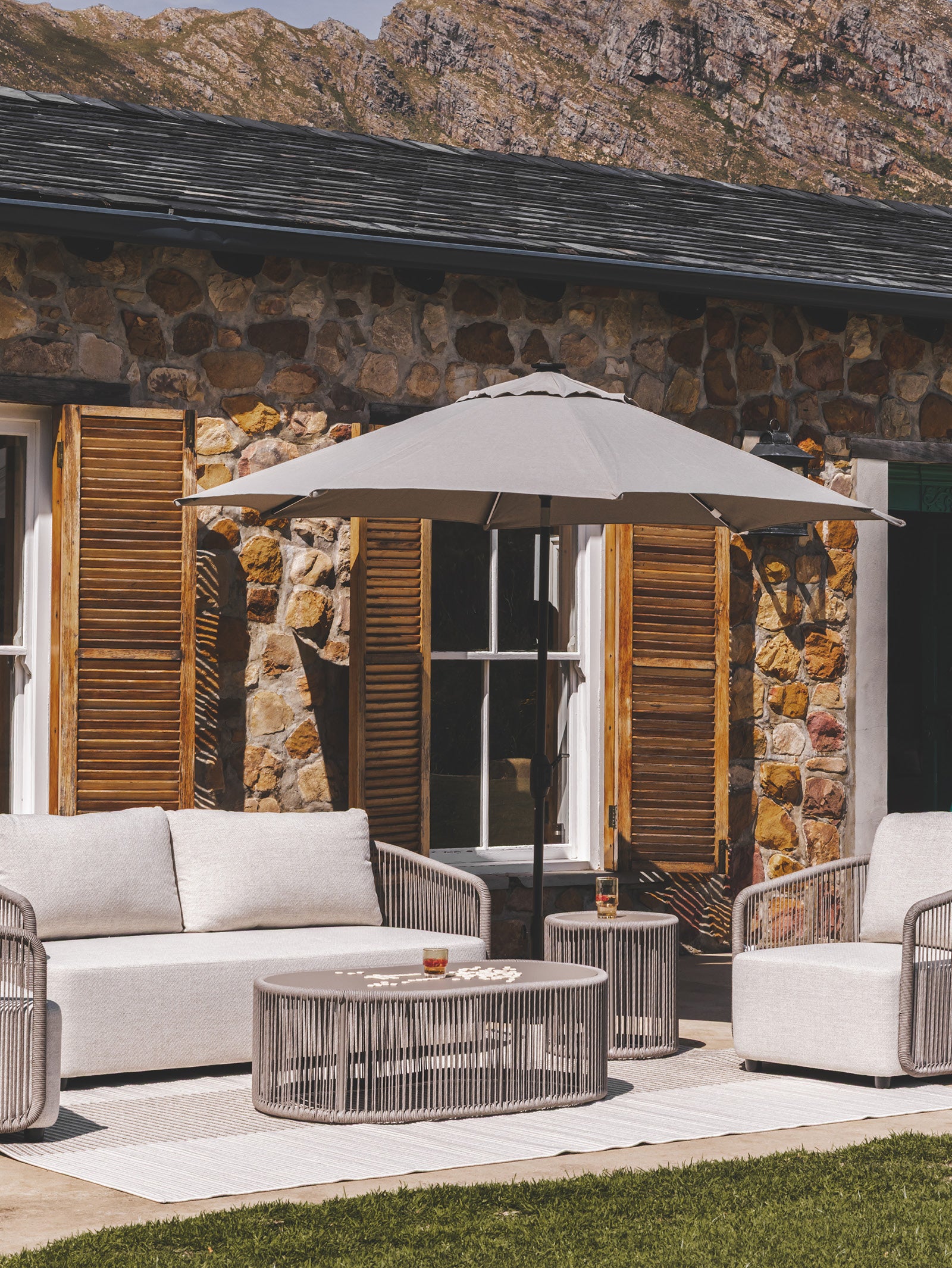 Bacalar Outdoor Sofa 2-Seater in Earth - Hertex Haus - Hertex Haus