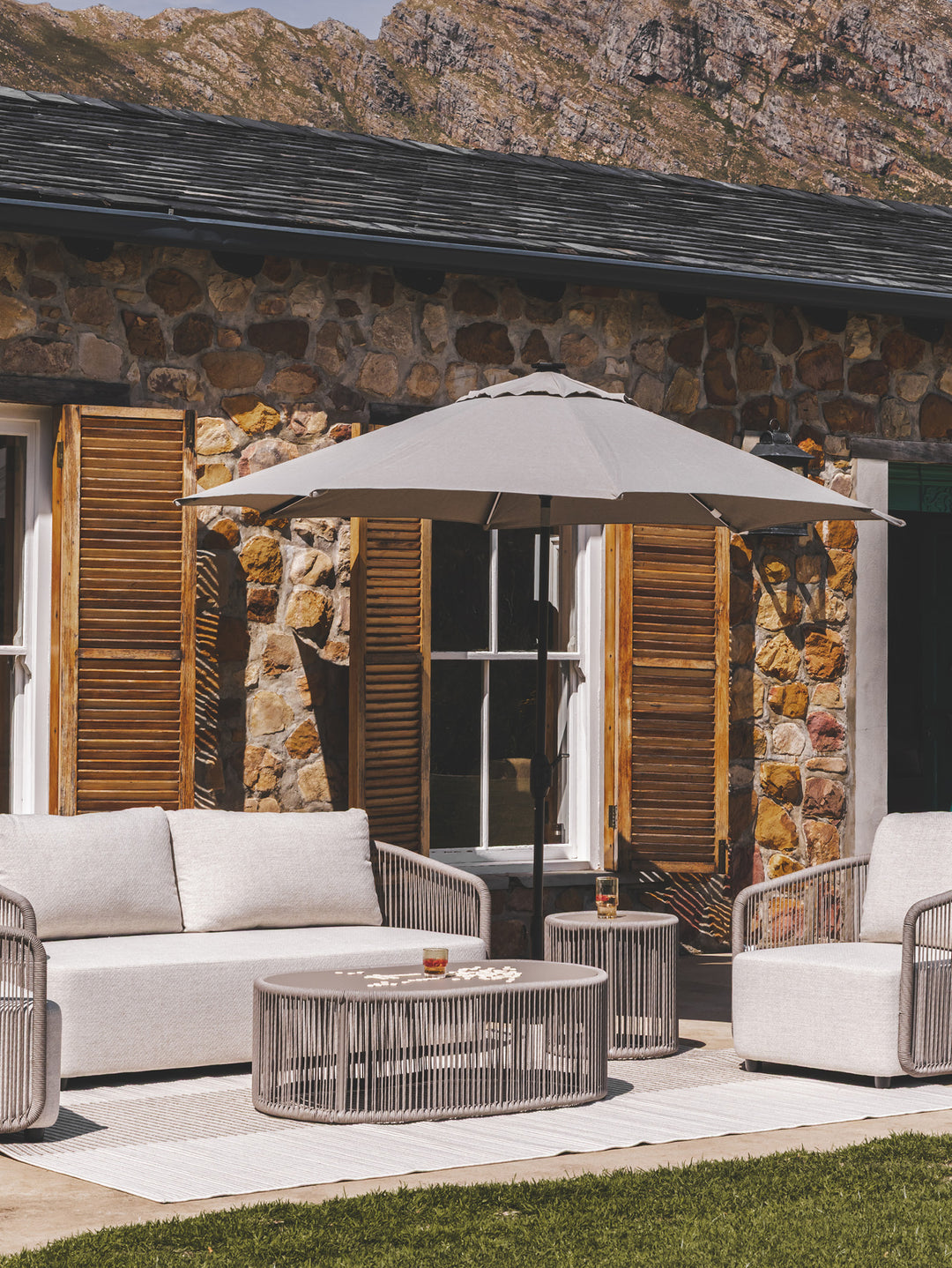 Bacalar Outdoor Sofa 2-Seater in Earth