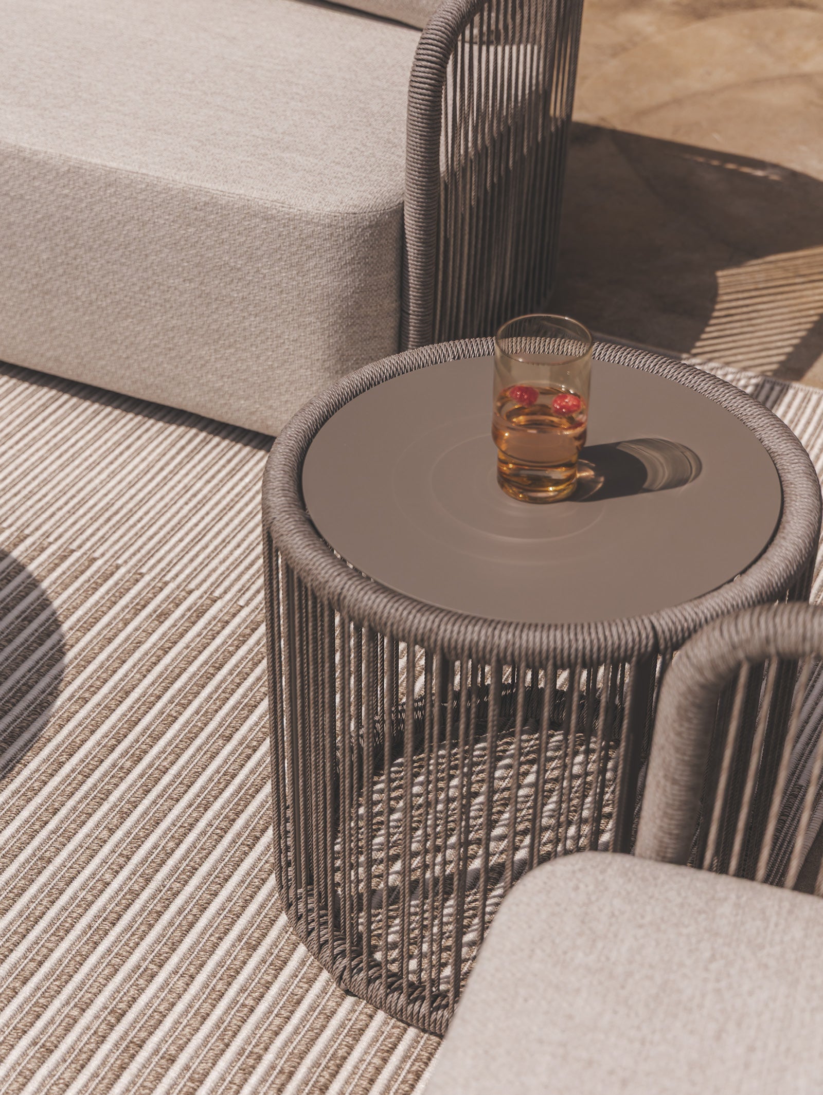 Bacalar Side Table in Earth - Hertex Haus - Hertex Haus