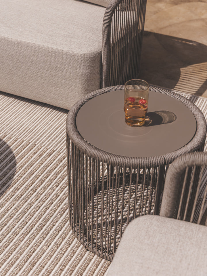 Bacalar Side Table in Earth