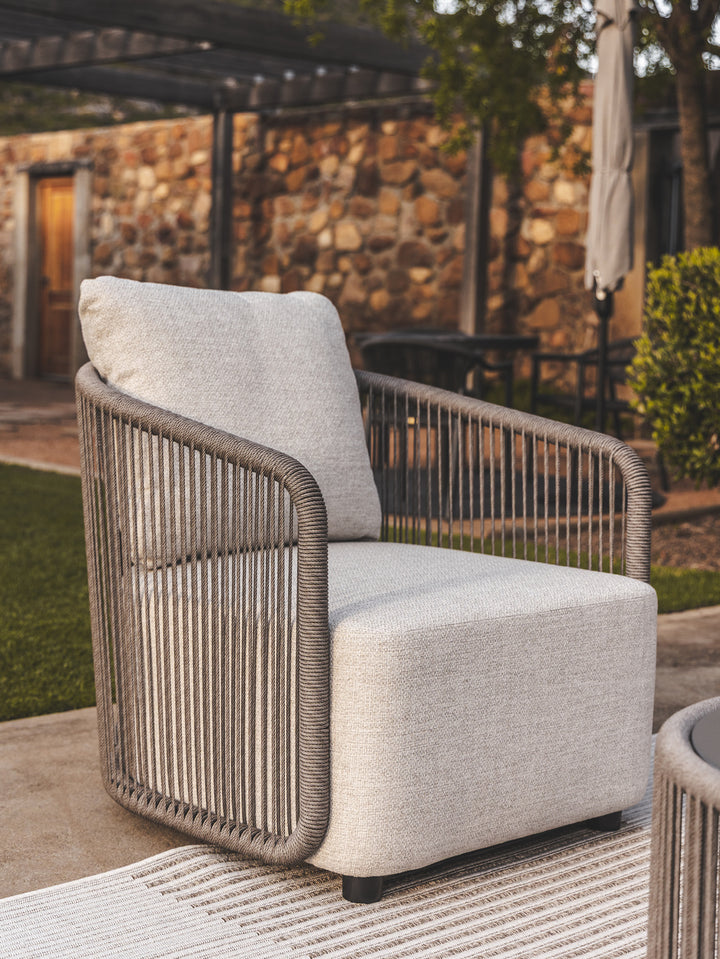 Bacalar Outdoor Occasional Chair in Earth