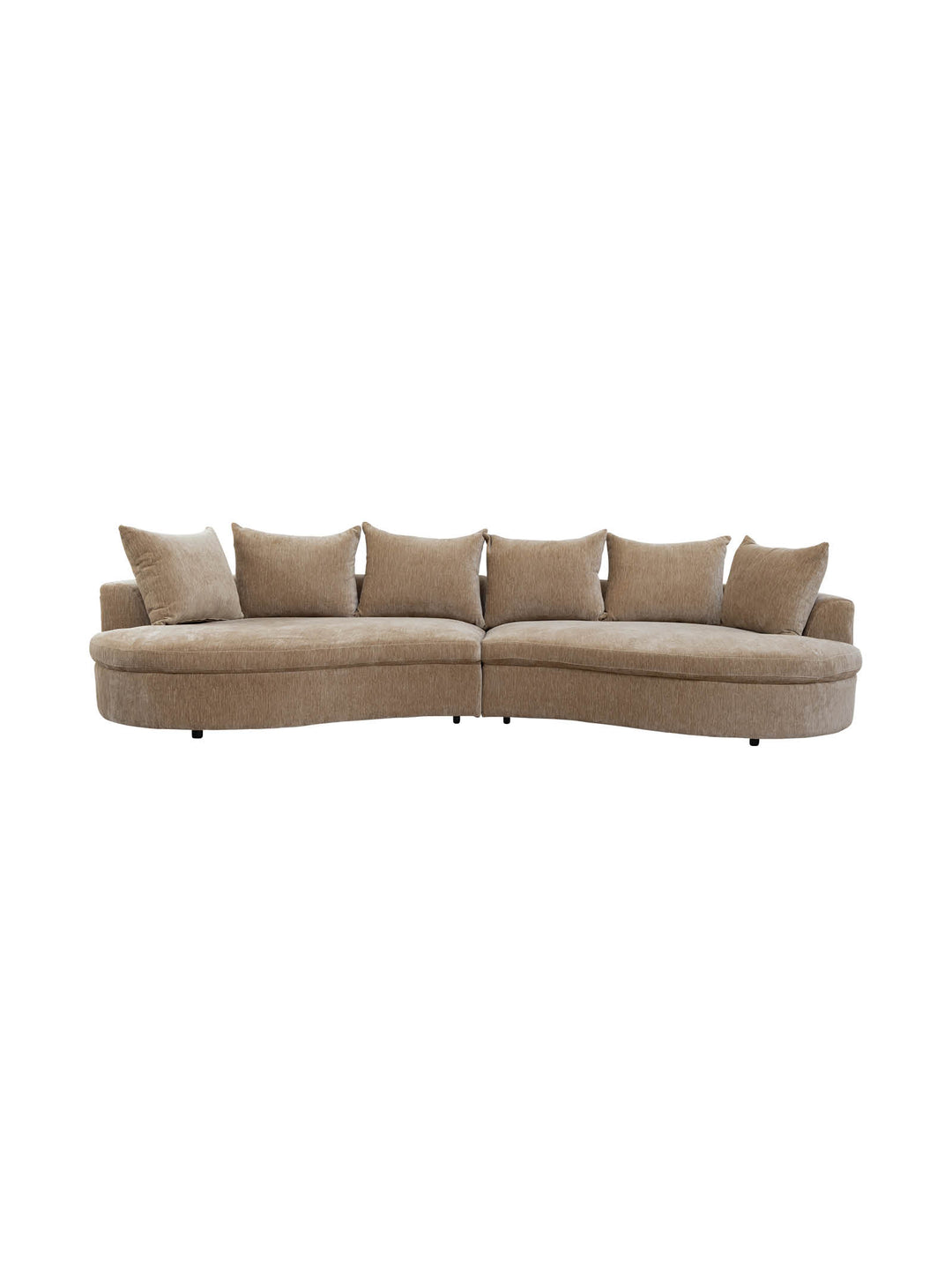 Baine 4-Seater Sofa in Wilwood Almond