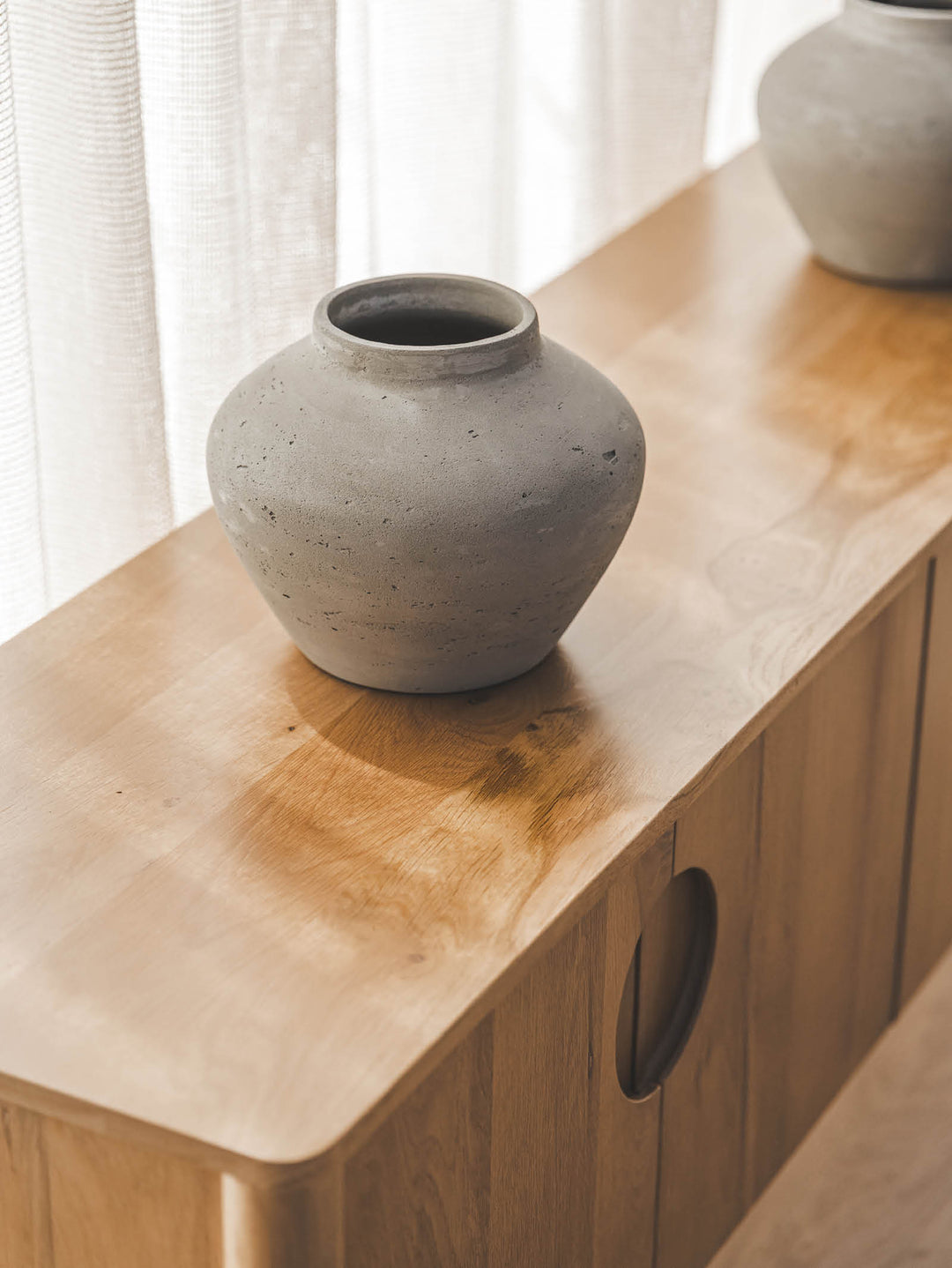 Bajo Vase Small in Desert Stone