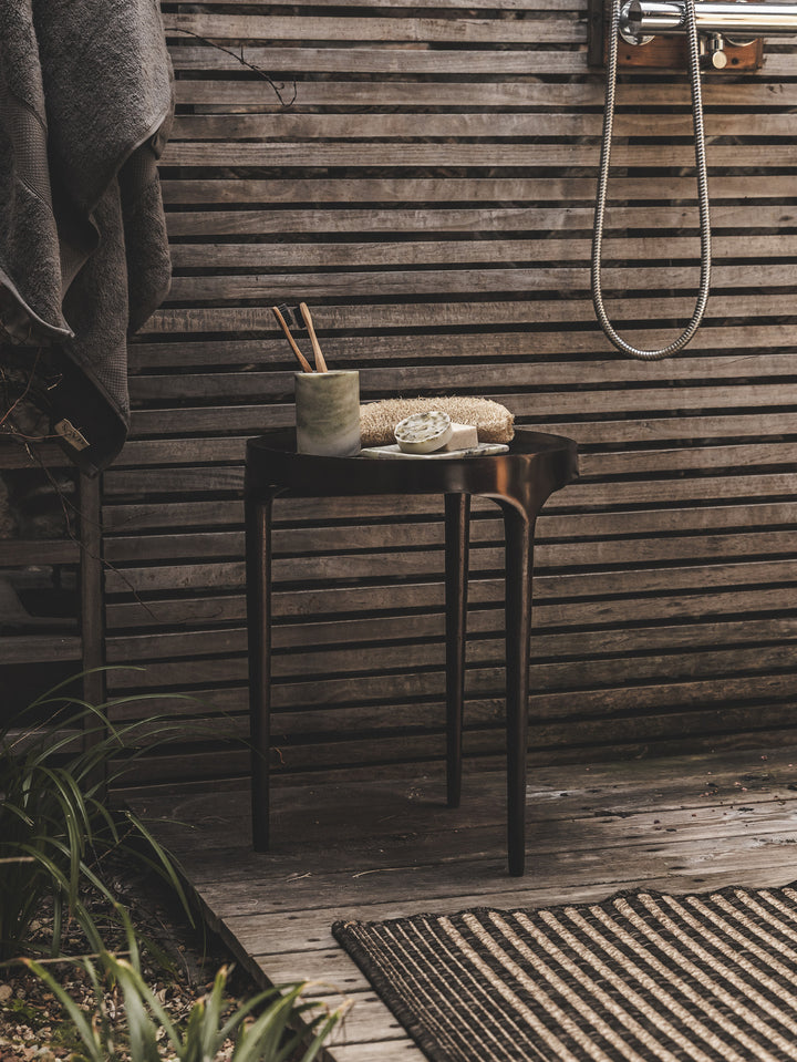 Bali Side Table in Bark