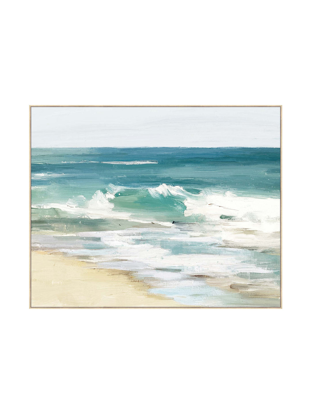 Ballito Wall Art in Sea Green