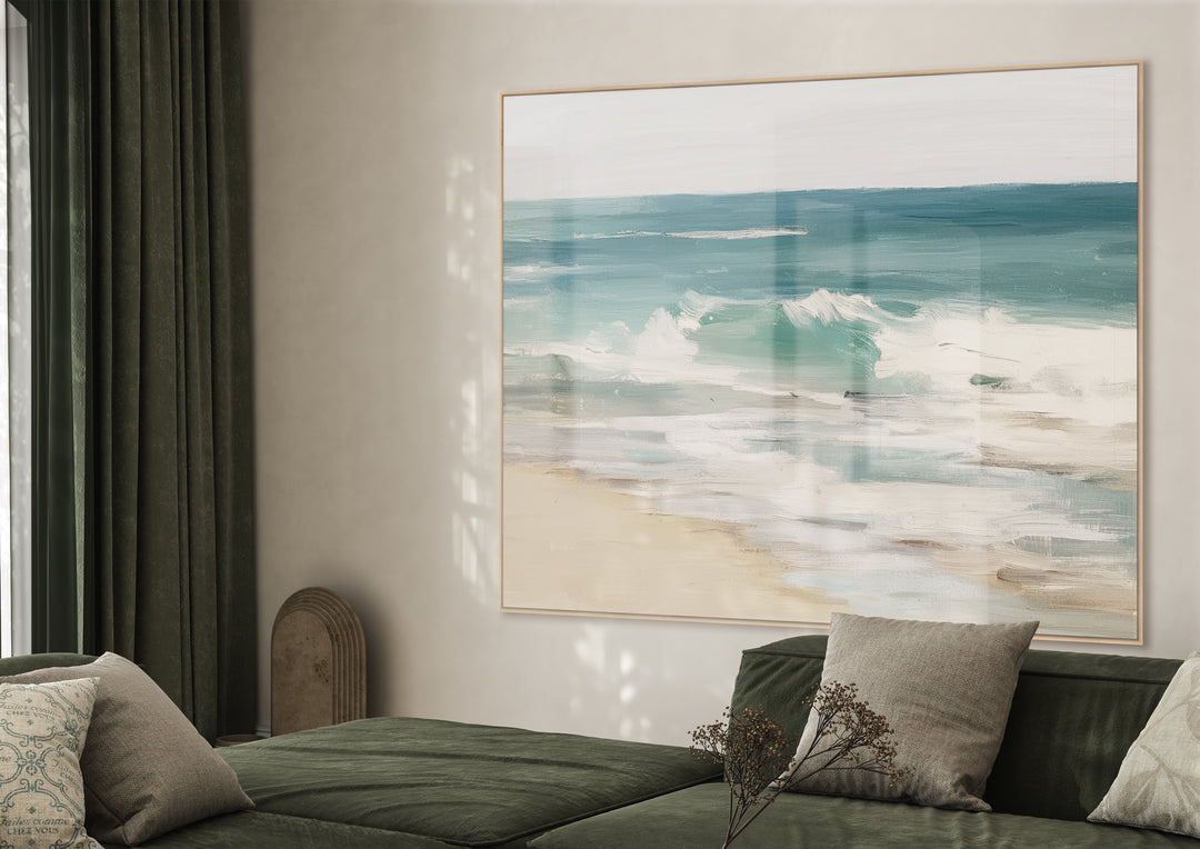 Ballito Wall Art in Sea Green