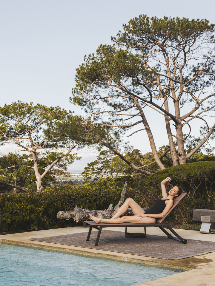 Barbados Padded Lounger