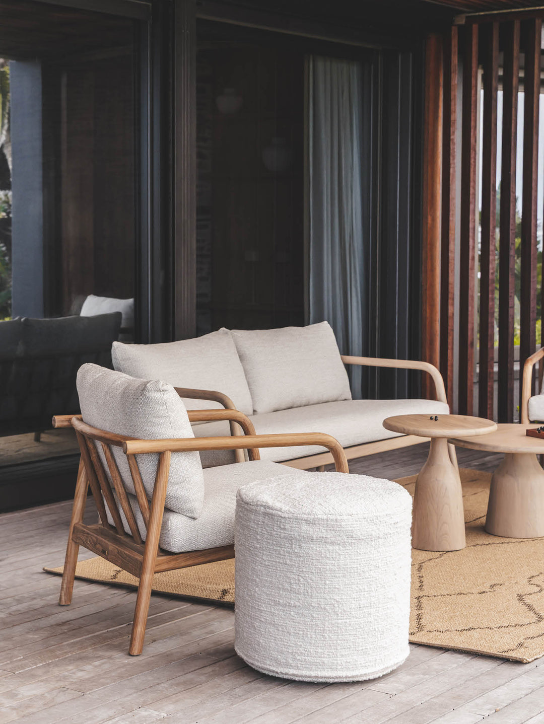 Bayfront Outdoor Stool