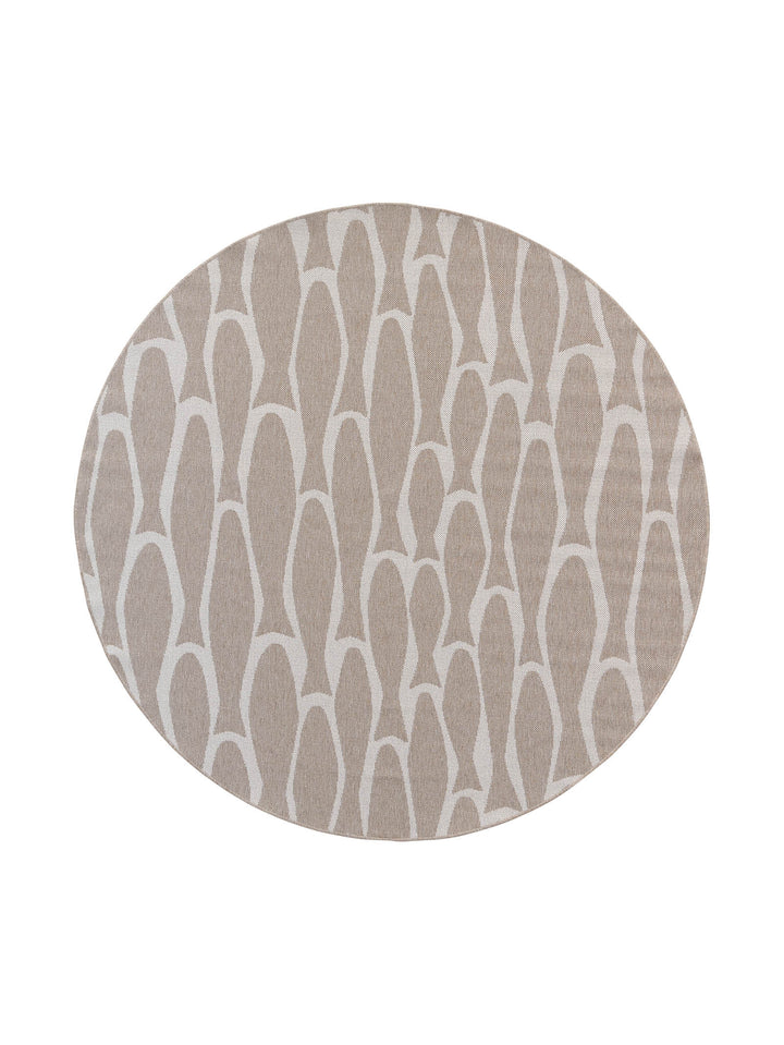 Finley Round Rug in Suntan