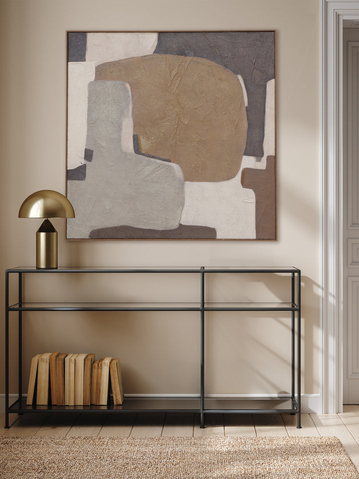 Bedrock Wall Art in Nutmeg