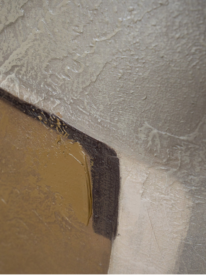 Bedrock Wall Art in Nutmeg