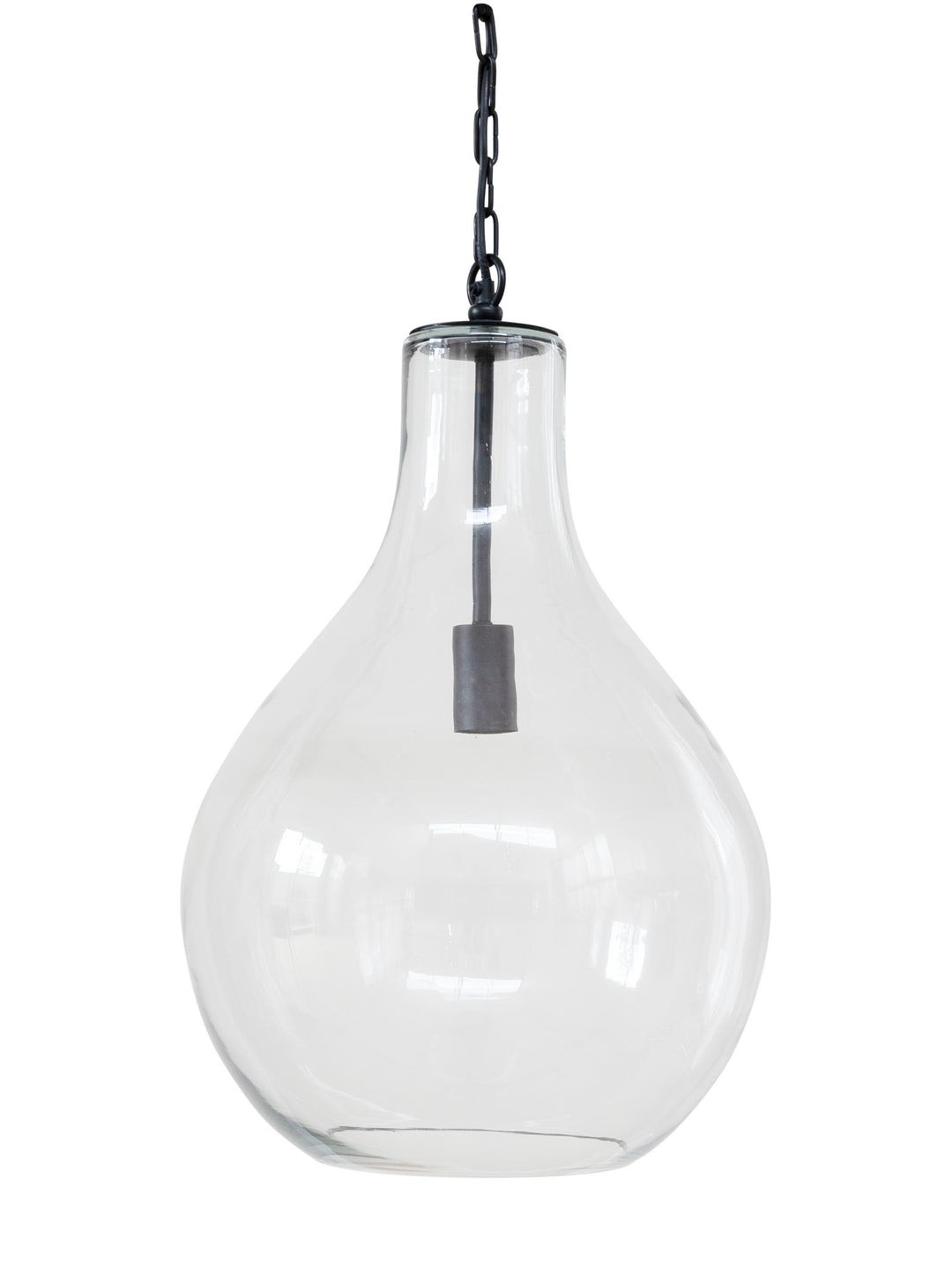 Bell Pendant in Black Sparrow