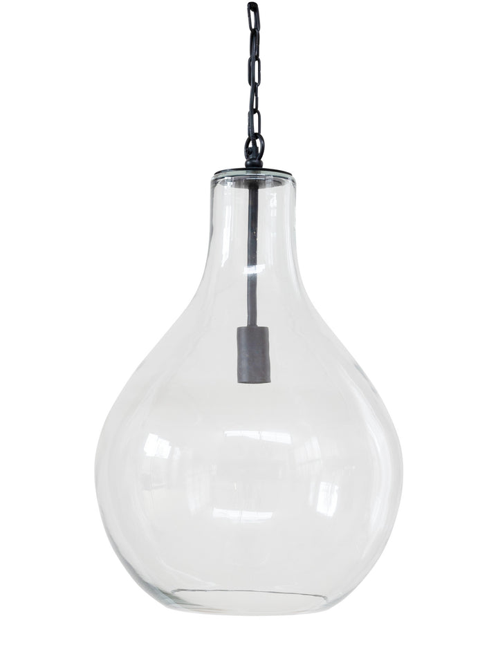 Bell Pendant in Black Sparrow