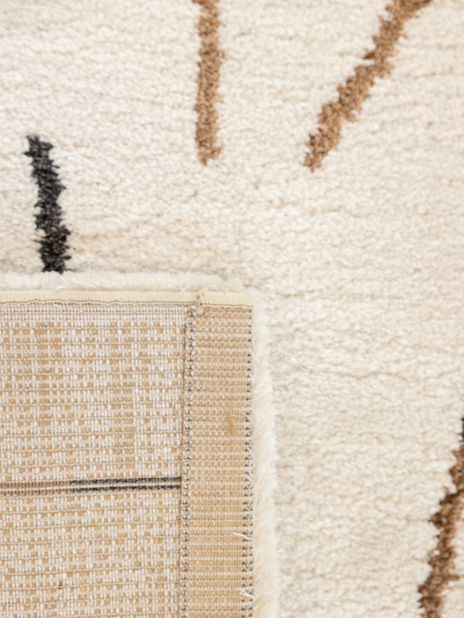 今後値上げ予定★rathore LINEN-PILE floor RUG リネン Bastille Rug in Ivory - Hertex Haus - Hertex HAUS