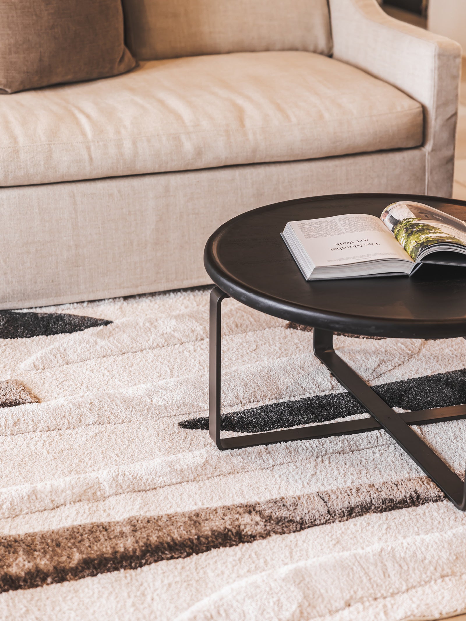 Sillage Rug in Sable - Hertex Haus - Hertex HAUS