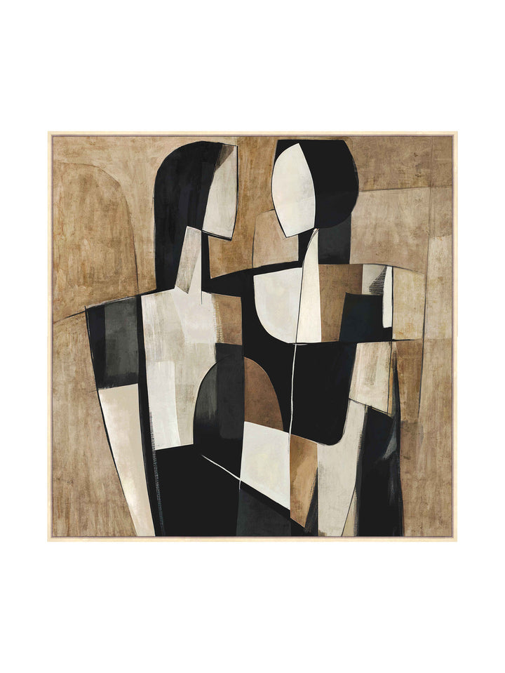 Between Us Wall Art in Earthy