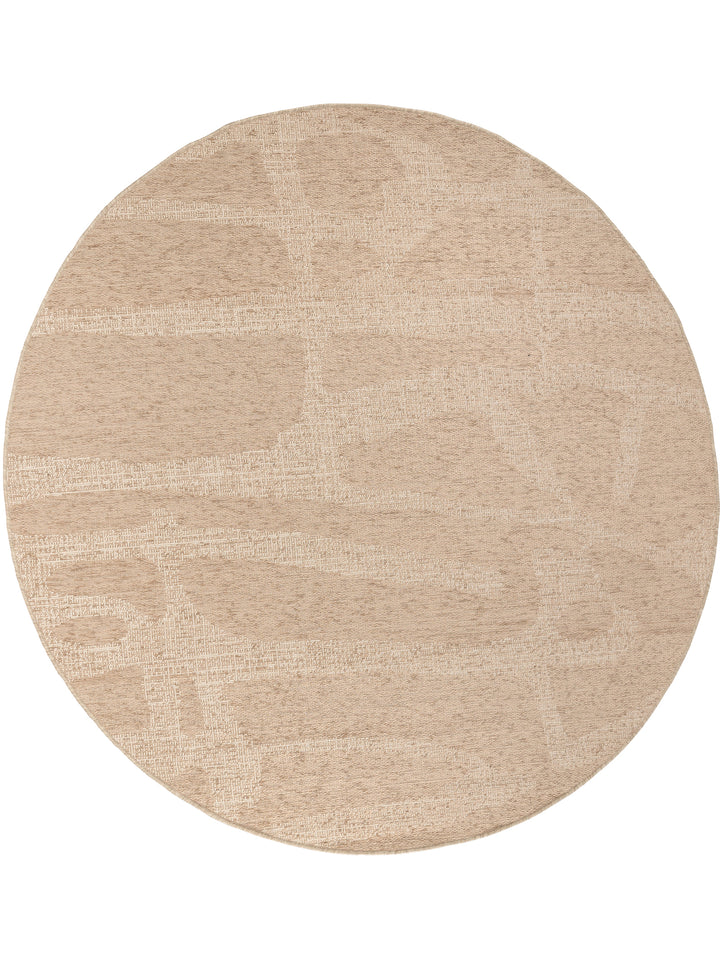 Bimini Round Rug in Pansy Shell