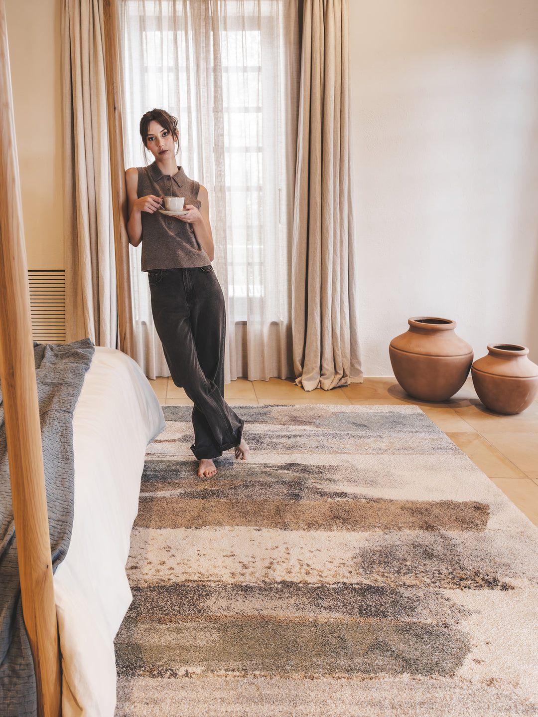 Blended Rug in Terrain