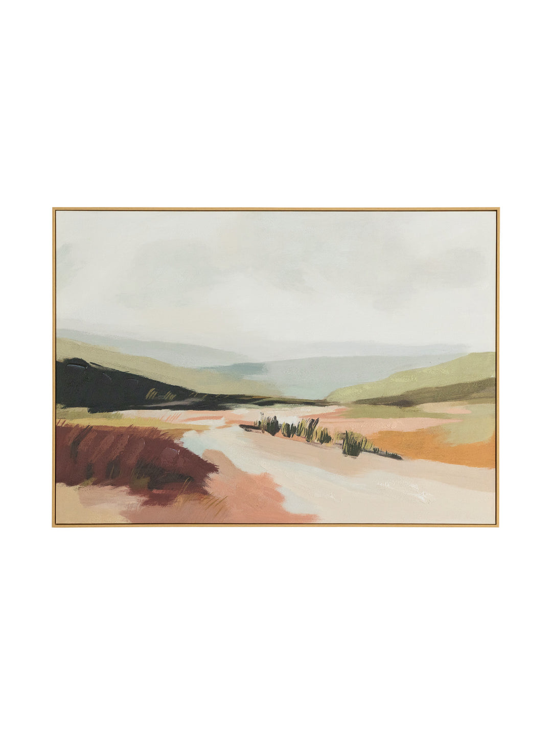 Blush Horizon Wall Art in Field