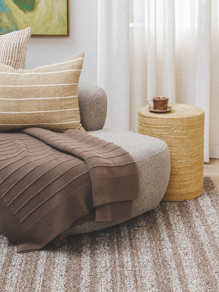 Boho Side Table in Natural