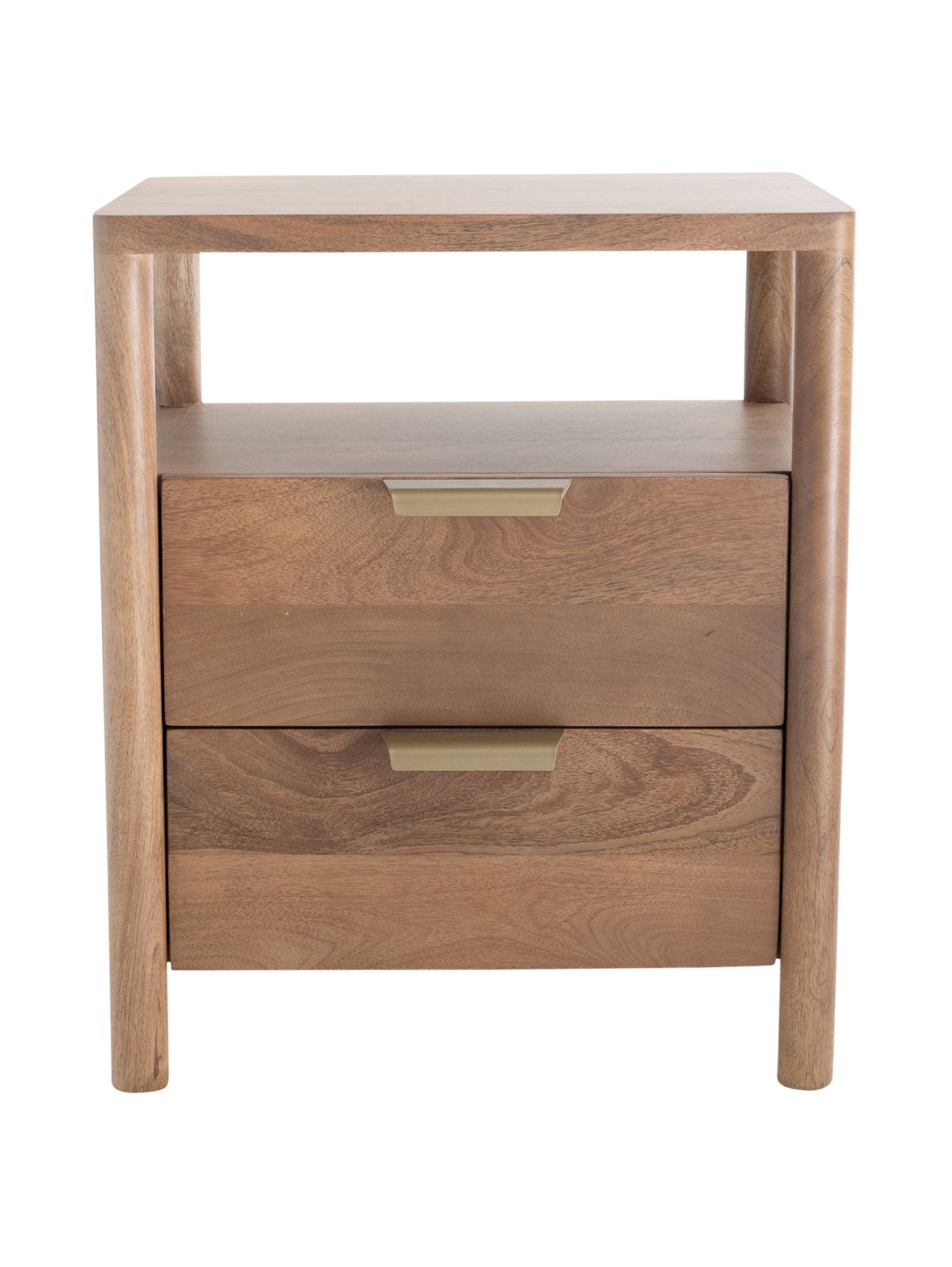 Bordeaux Nightstand Large in Nutmeg - Hertex Haus - Hertex Haus