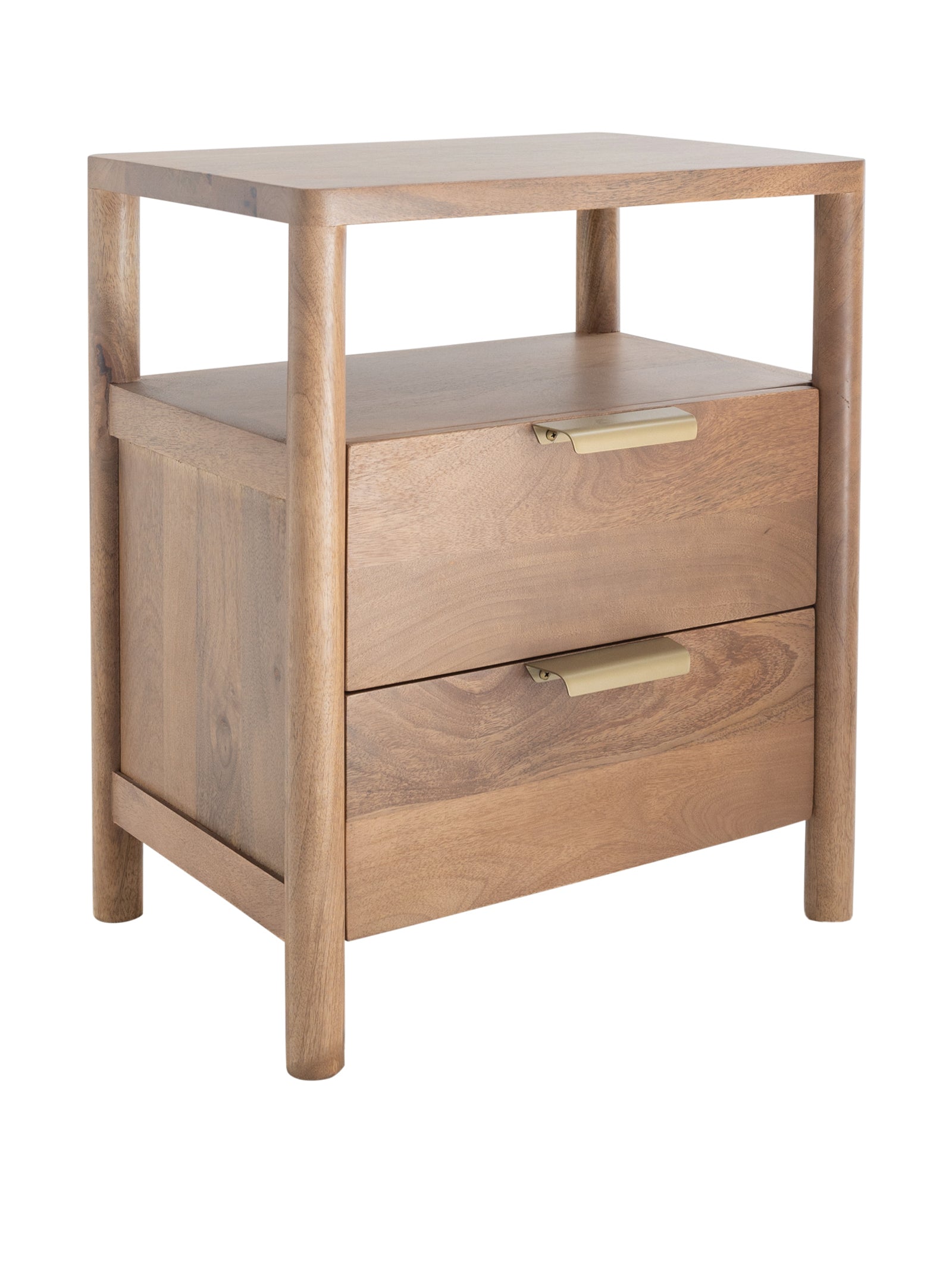 Journal Standard Furniture 2つSET！ Bordeaux Nightstand Large in Nutmeg - Hertex Haus - Hertex Haus