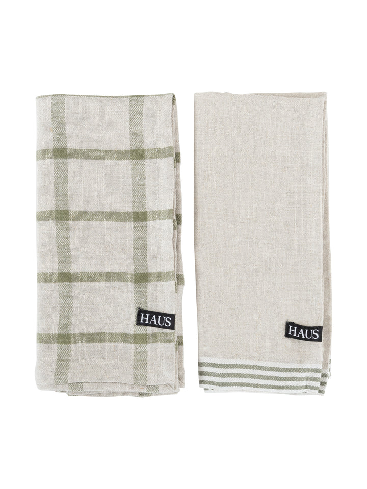 Bordeaux Tea Towels Set of 2