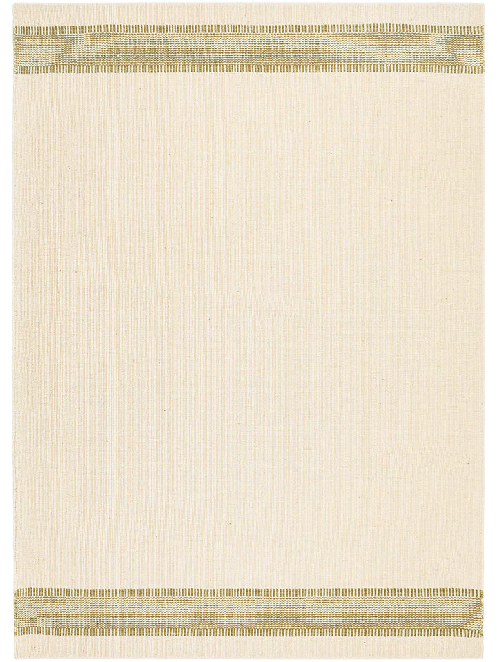 Borderline Rug in Olive
