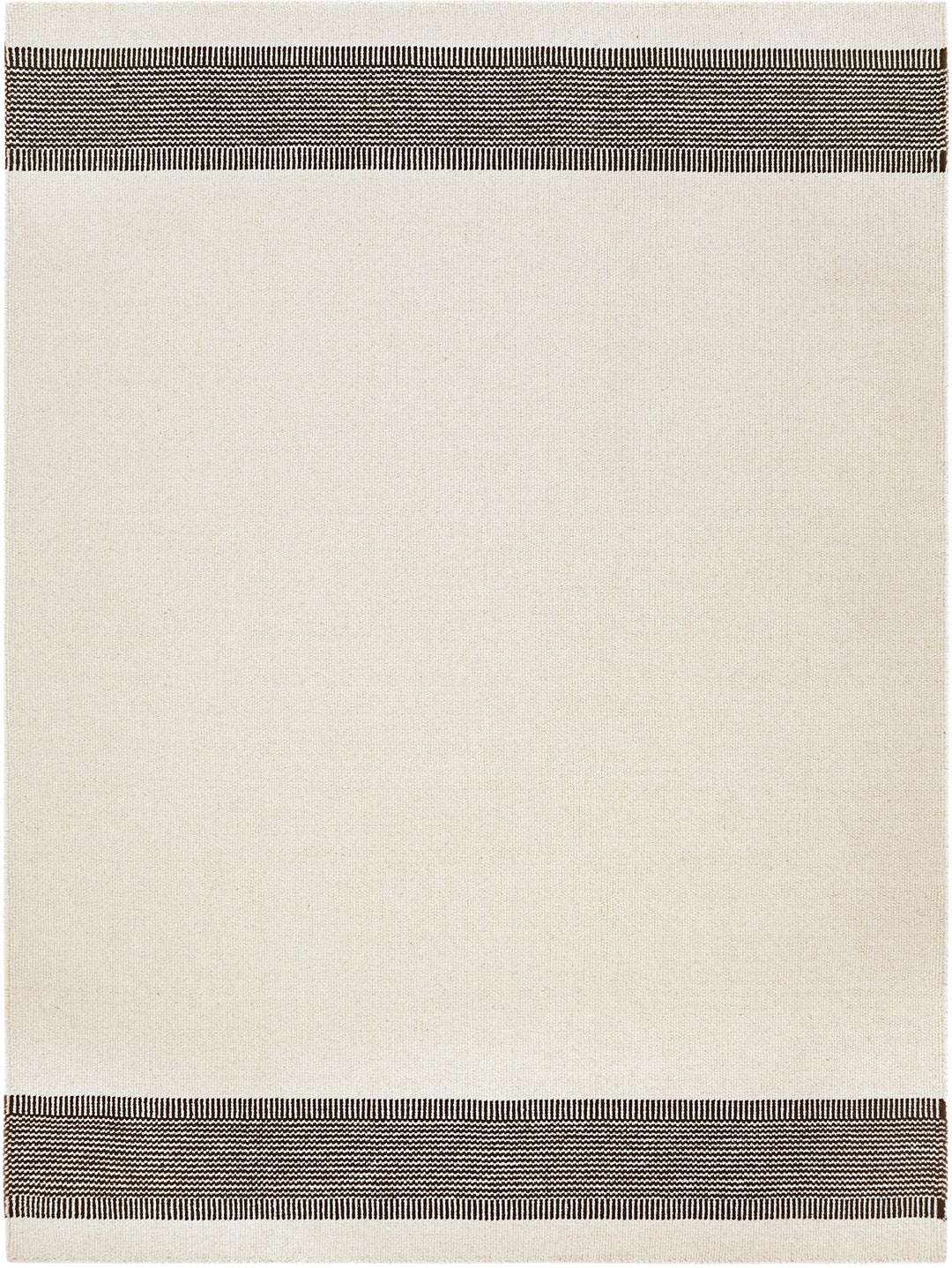 Borderline Rug in Pepper