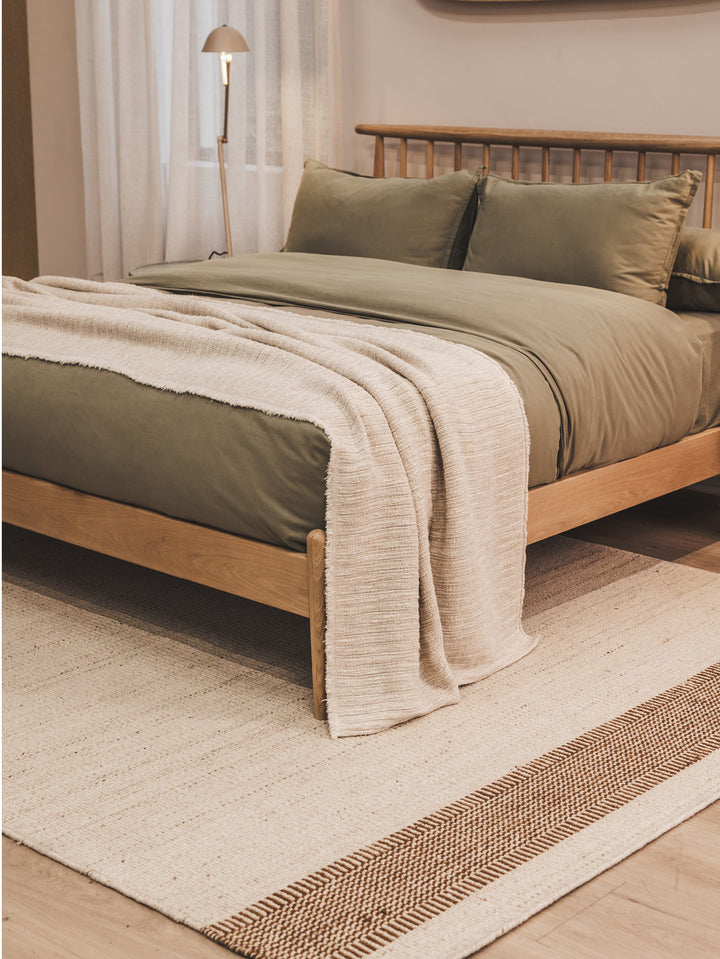 Borderline Rug in Sundried