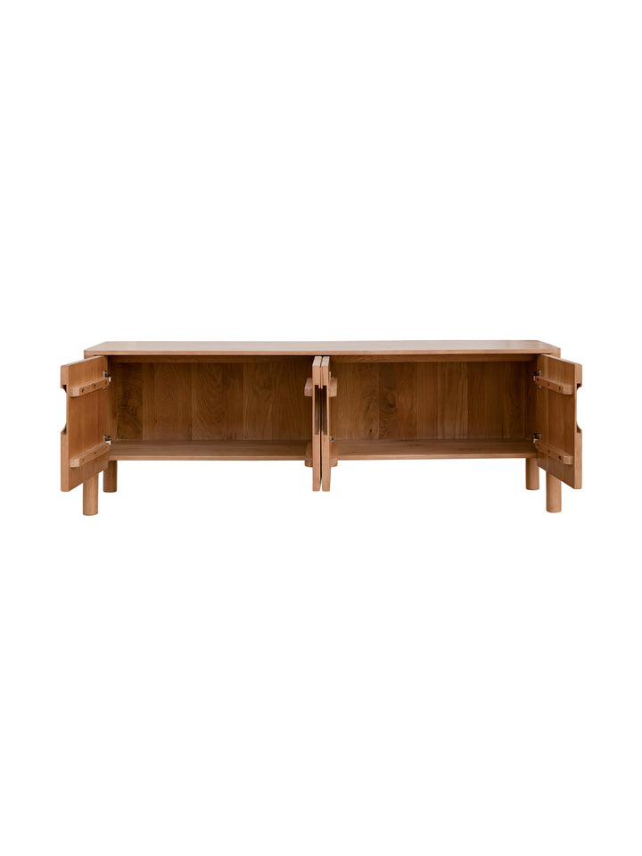 Bosch Oak Media Unit in Ginger