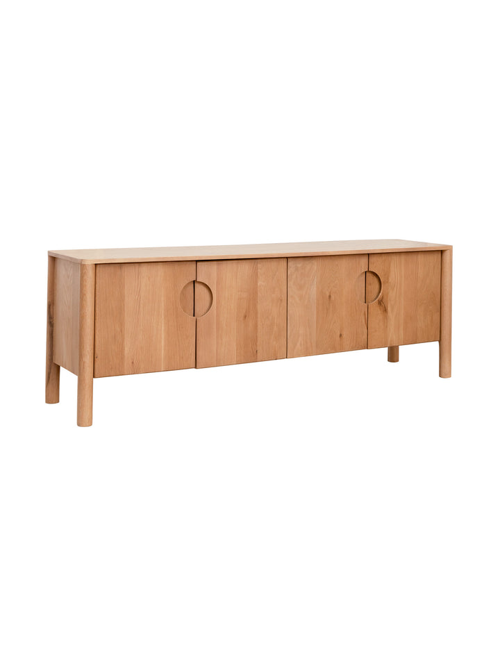 Bosch Oak Media Unit in Ginger