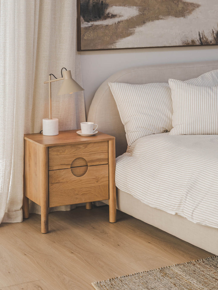 Bosch Oak Nightstand in Ginger