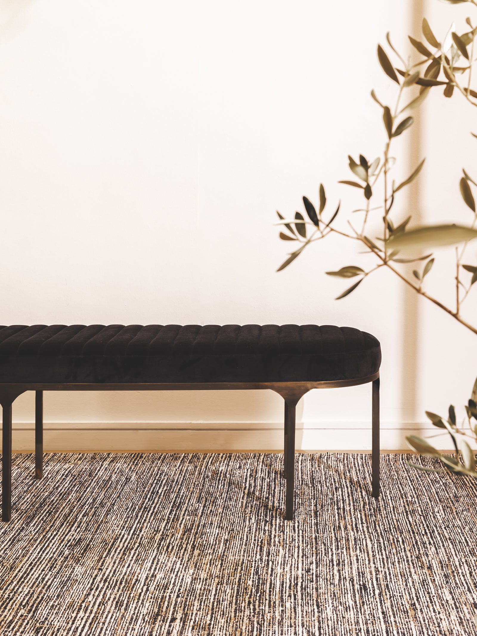 Boston Rug in Pitch | HertexHaus - Hertex Haus