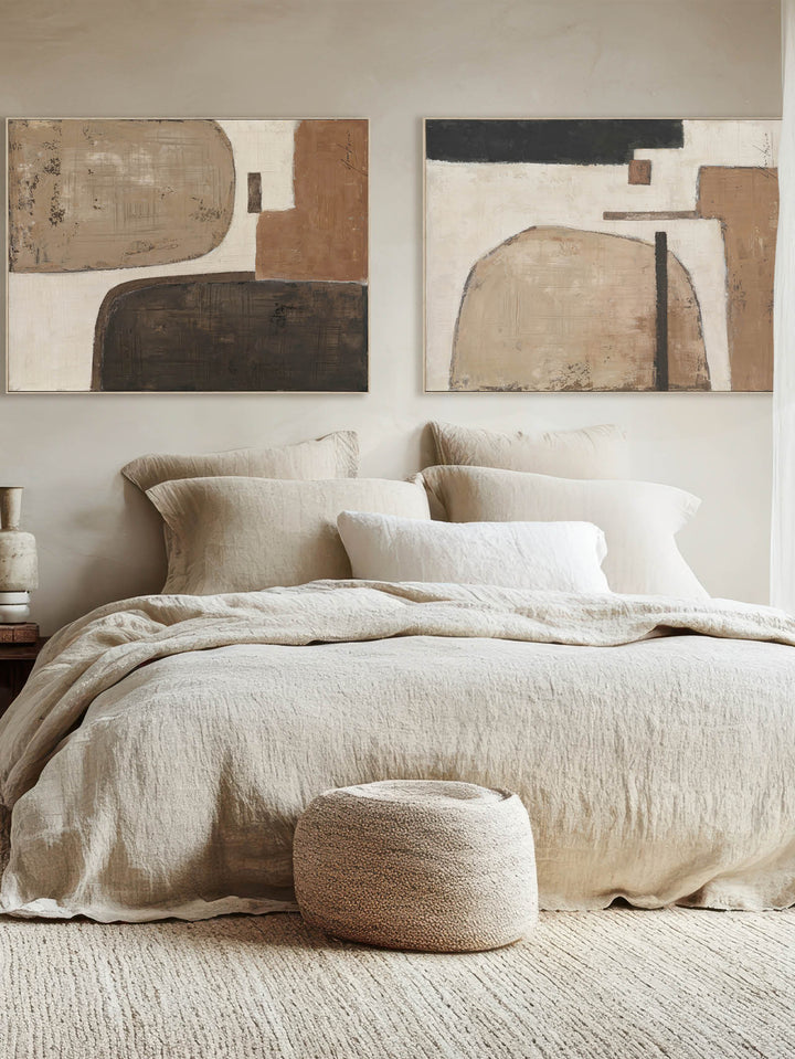 Bound By Earth Wall Art Set of 2 in Terra Shade