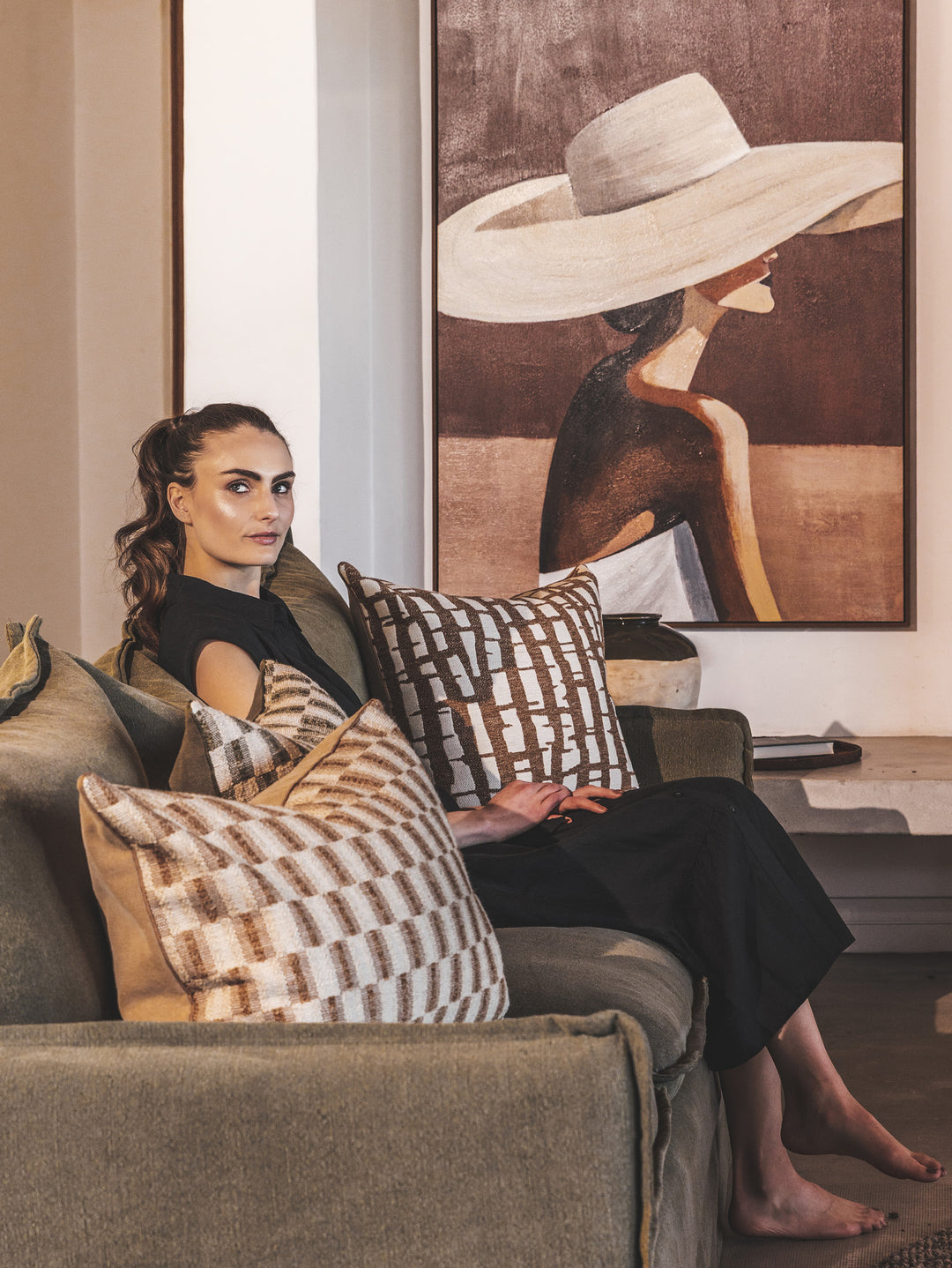 Bronco Scatter in Canyon