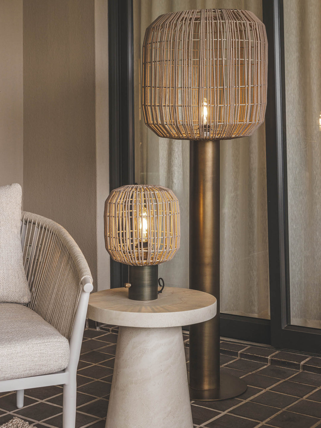 Bushfire Floor Lamp in Savanna