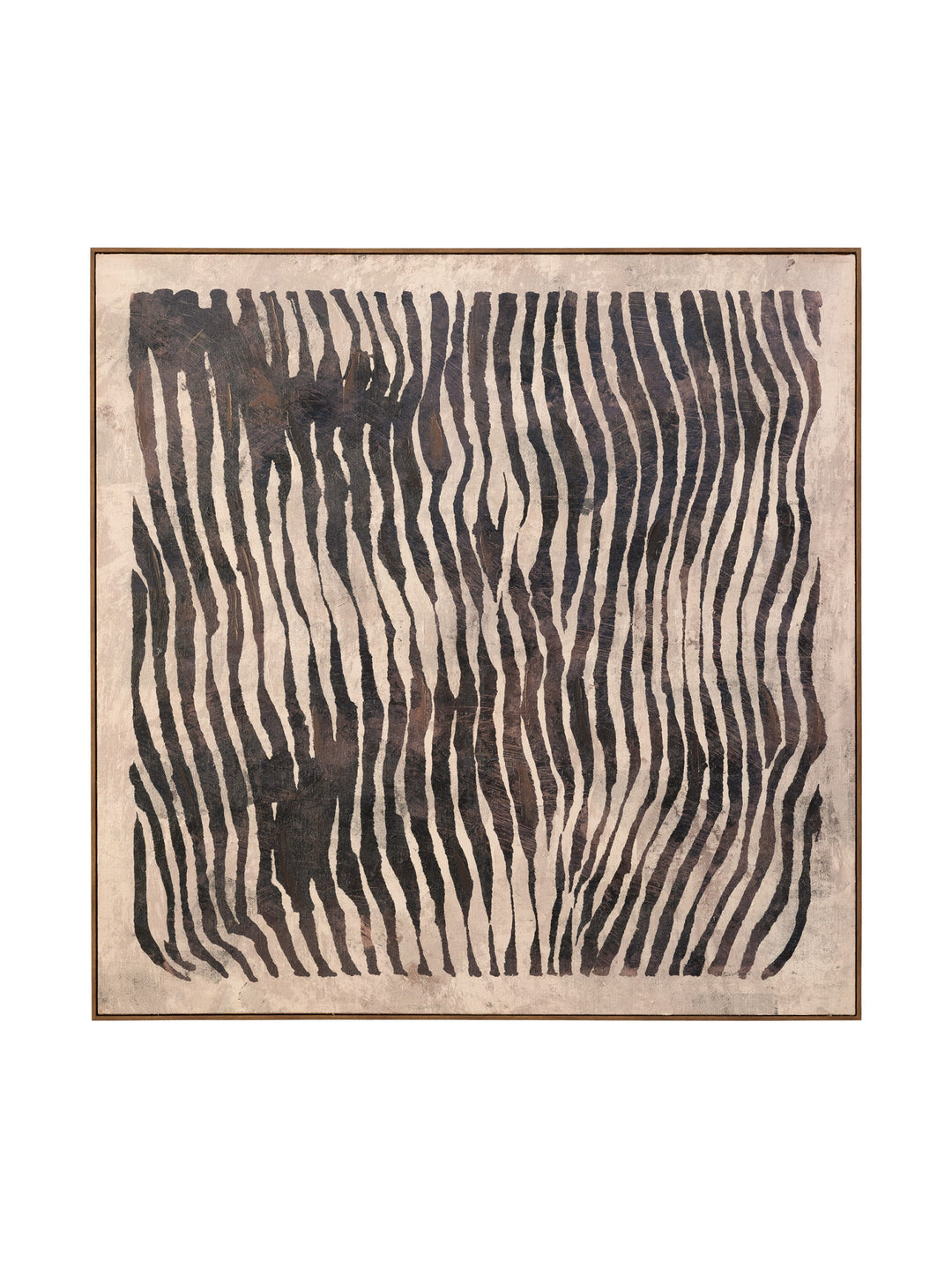 Bushveld Wall Art in Dusty Zebra