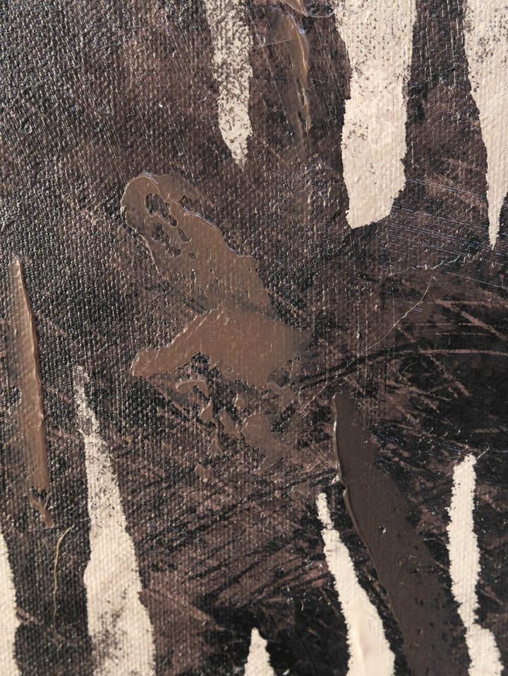 Bushveld Wall Art in Dusty Zebra