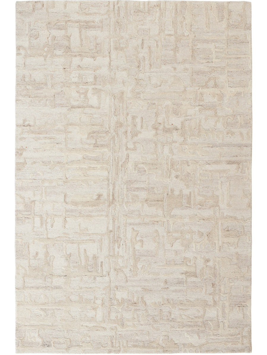 Raised Pattern Rugs Cederberg Rug in Sand - Hertex Haus - Hertex Haus